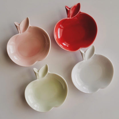 Apple Mino ware small dish