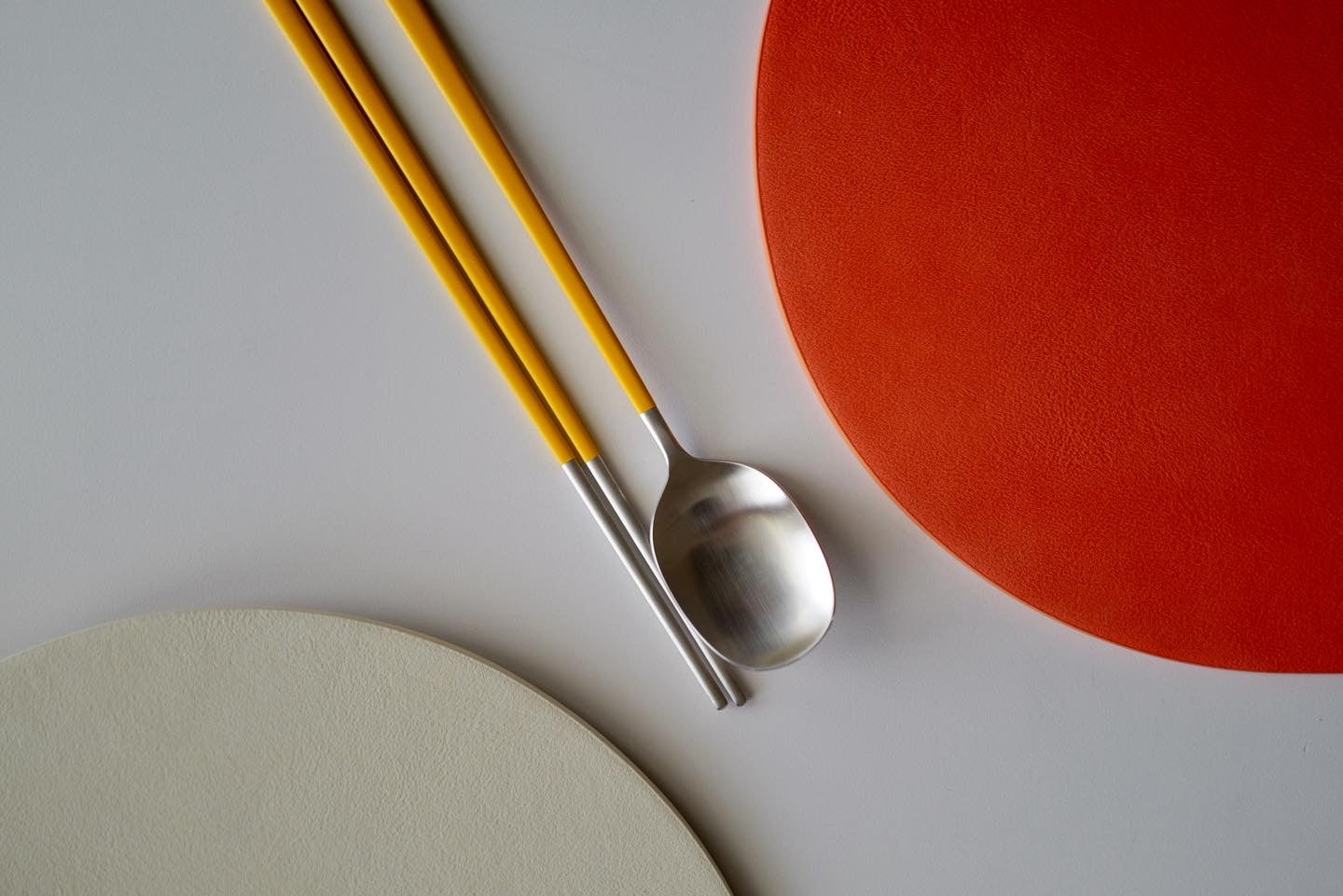 Petal Korean Spoon and Chopsticks