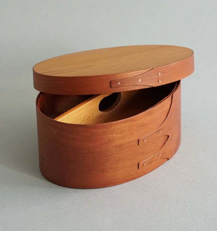 Shaker Oval Box